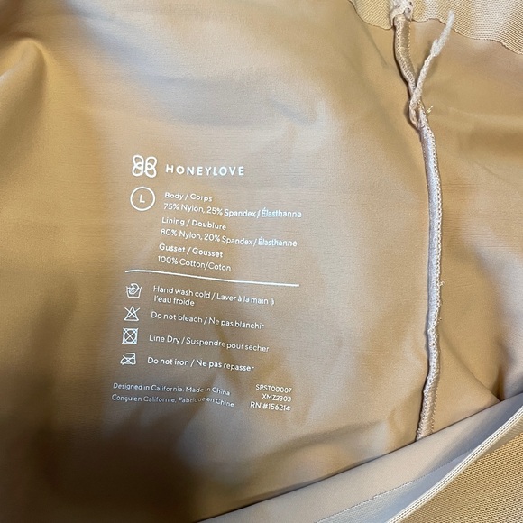 Honey love shapewear size large. Worn once - Picture 2 of 3